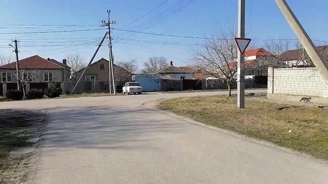 Хутор Рассвет, ул. Школьная / ул. Свободы, иду в гости к землякам. 15 февраля смотреть онлайн