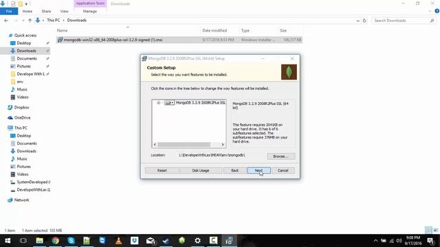 How to install MongoDB on Windows in 3 simple steps in 5 minurtes смотреть онлайн