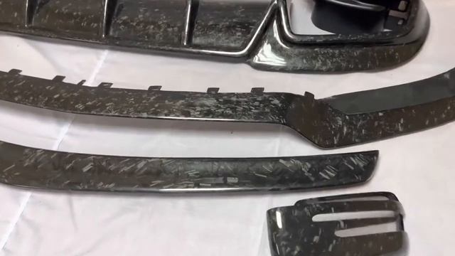 Forged Carbon Fiber Spoiler Kit for Mercedes W212 E63 смотреть онлайн