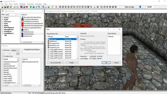 Creating a Mannequin in Creation Kit | Skyrim SE Creation Kit | mix gamer смотреть онлайн