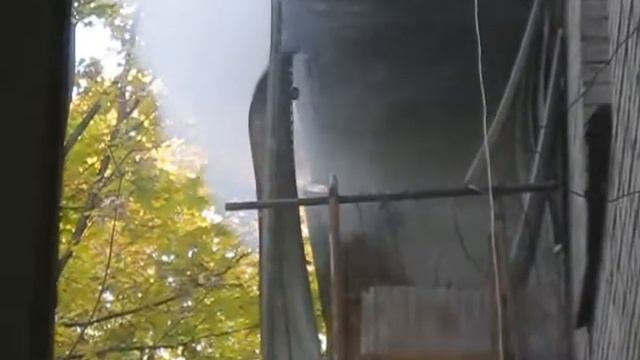 Пожар на Панфиловцев 21 в Запорожье смотреть онлайн