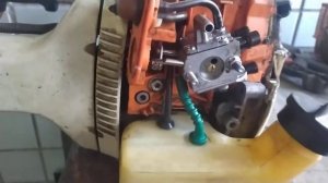 Ремонт Stihl FS 450 одна из проблем запуска