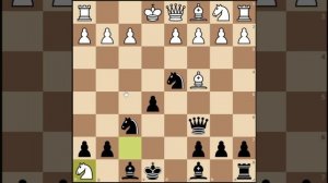 Красивая шахматная ловушка в Итальянской партии за черных