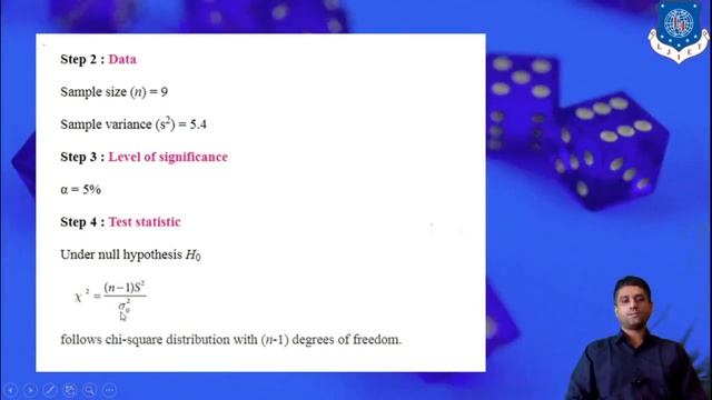 Lec 40 Example of Chi Square Distribution and Its Applications смотреть онлайн