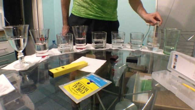 РН и ОВП тест. Сoral Water, шунгит,кремний,живая,мертвая. смотреть онлайн