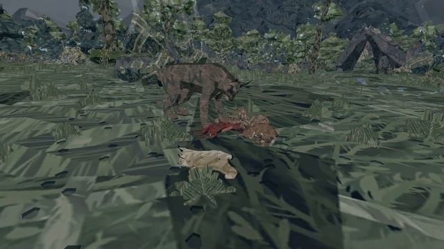 СИМУЛЯТОР ДИКОЙ КОШКИ 18 Начало истории. Кид стал маленьким котенком рысенком ПУРУМЧАТА