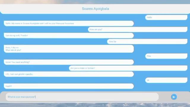 A Chat-Bot created with Python KivyMD framework. смотреть онлайн