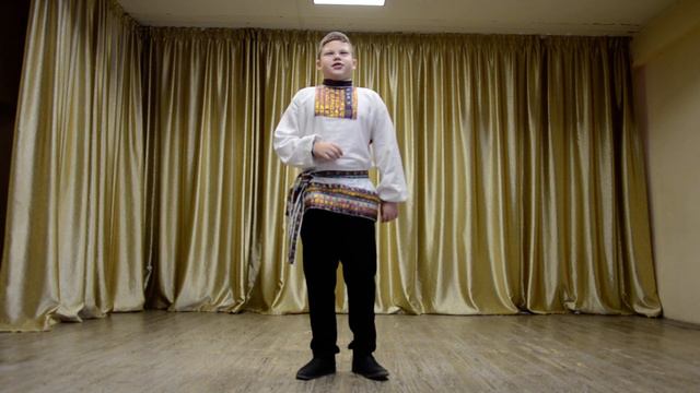 Егоров Игорь (5 класс) - "Запевай моя гармоха" припевки из реп. смотреть онлайн