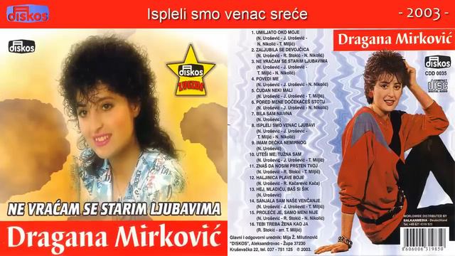 Dragana Mirkovic - Ne vracam se starim ljubavima - (Audio 2003) - CD смотреть онлайн