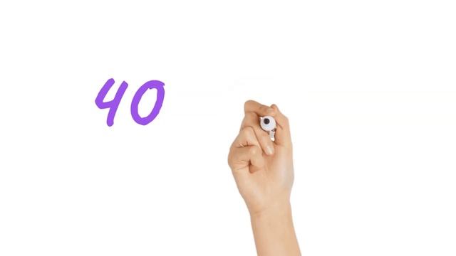 Learn Russian. Russisch lernen. Numbers Zahlen Цифры 10 - 100. смотреть онлайн