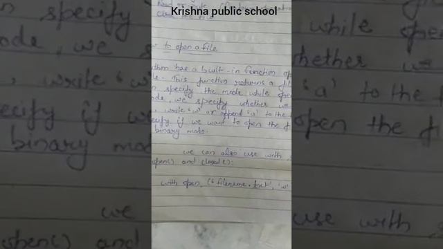 Part 15 ch 1 revision tour of python file handling class 12 by Pankaj Kumar смотреть онлайн