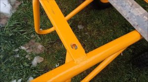 усиленная садовая строительная тачка на больших колесах