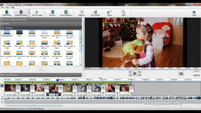 Видеокурс - Как сделать слайд шоу из фотографий. Часть 6 смотреть онлайн