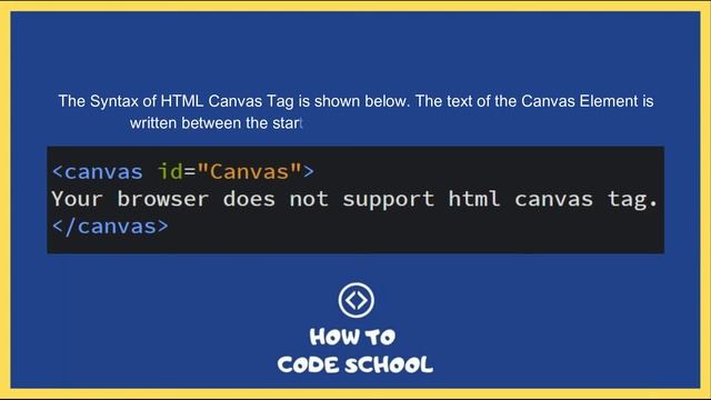 HTML Canvas Tag смотреть онлайн