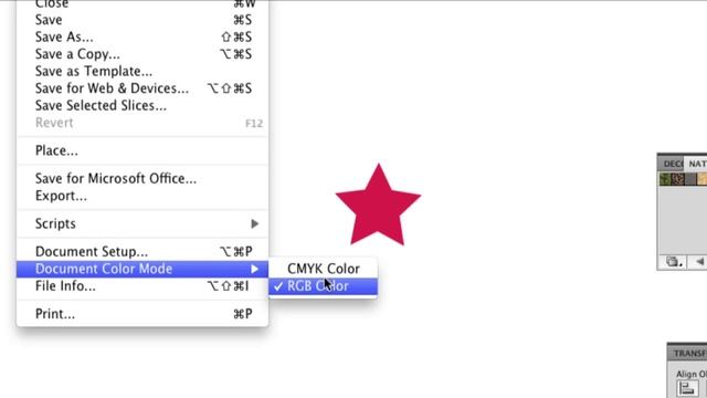 Switching to CMYK in Illustrator : Adobe Illustrator смотреть онлайн
