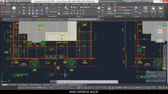 AutoCAD 2016 Aula 18/31: Inserindo textos e cotas de nível (CURSO BÁSICO GRATUITO) смотреть онлайн