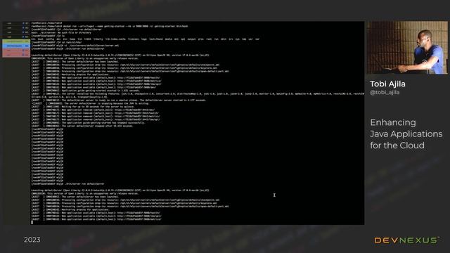 Devnexus 2023 - Enhancing Java Applications for the Cloud - Tobi Ajila смотреть онлайн