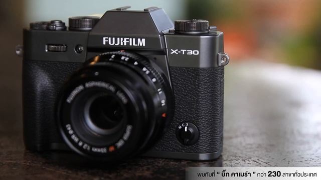 Preview Fujifilm X T30 Chacrol Black Silver смотреть онлайн