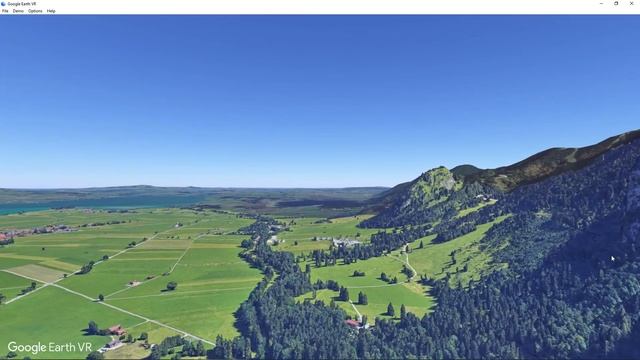 Google Earth VR Замок Нойшванштайн Neuschwanstein в Баварии смотреть онлайн