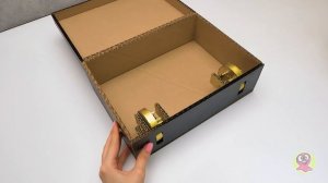 Как сделать картонный чемодан для денег