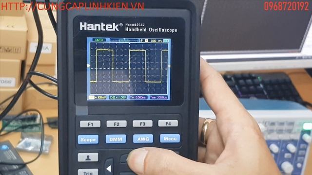 Máy hiện sóng Hantek2C42 40Mhz 2CH kèm đồng hồ vạn năng / 2C42 / 2C72 / 2D42 / 2D72 смотреть онлайн