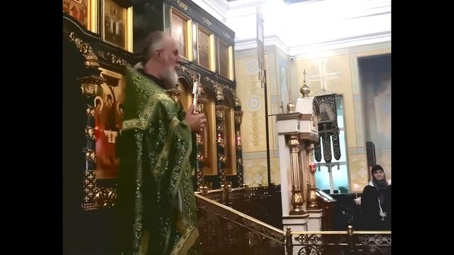 Слово митрофорного протоиерея Николая Малеты на Божественной литургии 08 10 22 смотреть онлайн