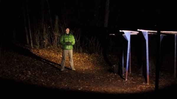 Турбо режим на Sofirn SP40. Тестирование налобного фонаря.