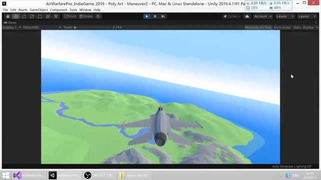 2022 super maneuver demonstration: My air combat game developed with Unity смотреть онлайн