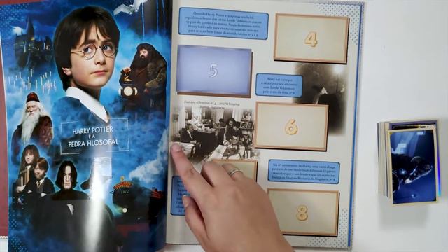 Álbum Harry Potter Saga BOX PREMIUM - Panini 2021 смотреть онлайн
