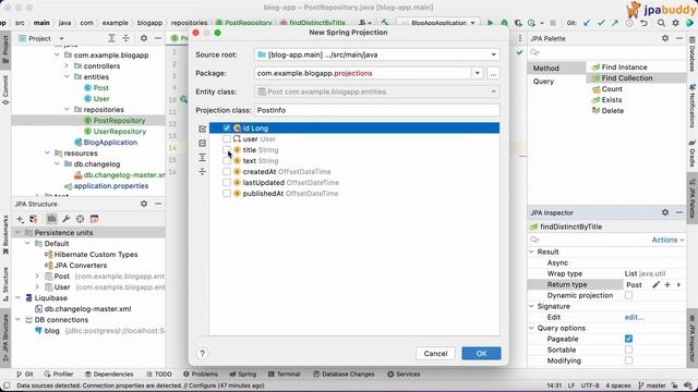 How to generate Spring Data JPA Projections | JPA Buddy смотреть онлайн