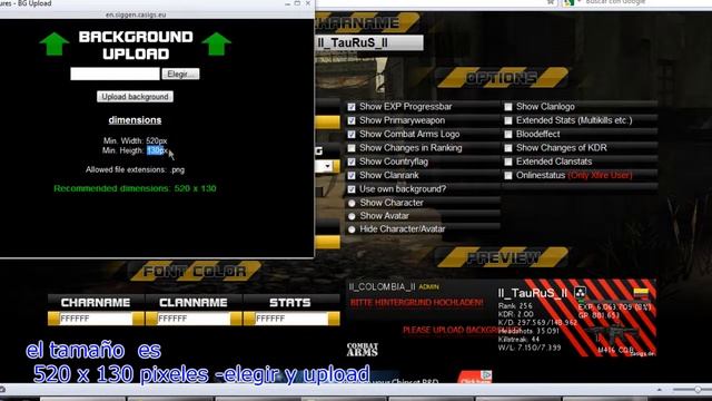 Como Crear Firma Combat Arms Signature avatar смотреть онлайн