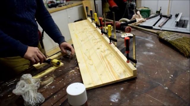 Деревянный подоконник, своими руками. Wooden window sill. DIY. смотреть онлайн