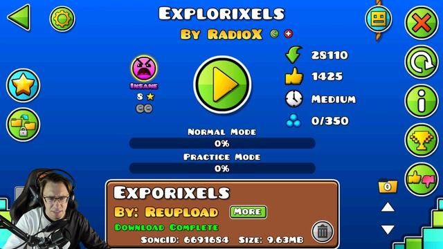 НОВЫЙ РЕЖИМ ПЛАТФОРМЕРА? | Geometry Dash смотреть онлайн