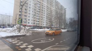 Поездка на автобусе НефАЗ-5299-40-52 по маршруту 189п