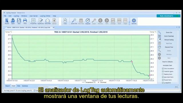 Descargando los Datos de su Data Logger LogTag смотреть онлайн