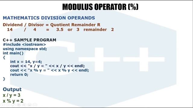 Modulus Operator in C++ | C++ Tips and Tricks Series | Tutorial for Beginners | Filipino Tagalog смотреть онлайн