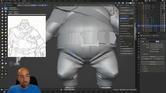 06. Adding more clothes - Create a commercial game 3D character смотреть онлайн
