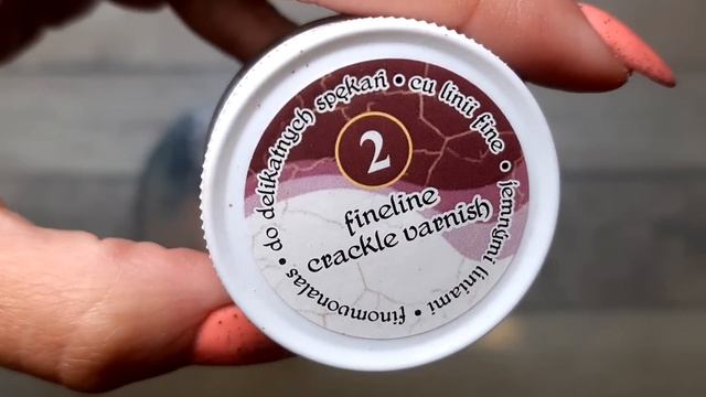 Round Vintage Decoupage Box ✨