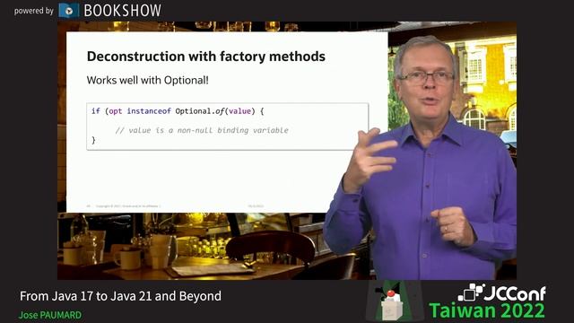 401 01 From Java 17 to Java 21 and Beyond By Jose PAUMARD смотреть онлайн