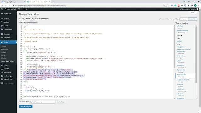 Google Tag Manager (GTM) in WordPress einbinden смотреть онлайн