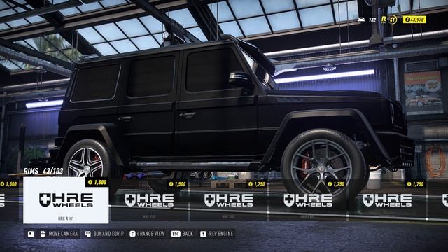 BLACK MERCEDES-AMG G63 MANSORY Mafia NFS HEAT Gameplay 2020 best customization NEW смотреть онлайн