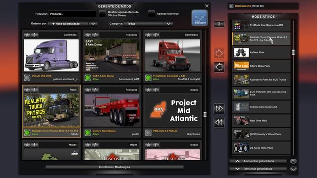 BIG COMBO DE MAPAS ATS V1.44 | ROUTE ALASKA ATUALIZADO | C2C, PACIFIC MAP e MONTANA EXPANSION смотреть онлайн