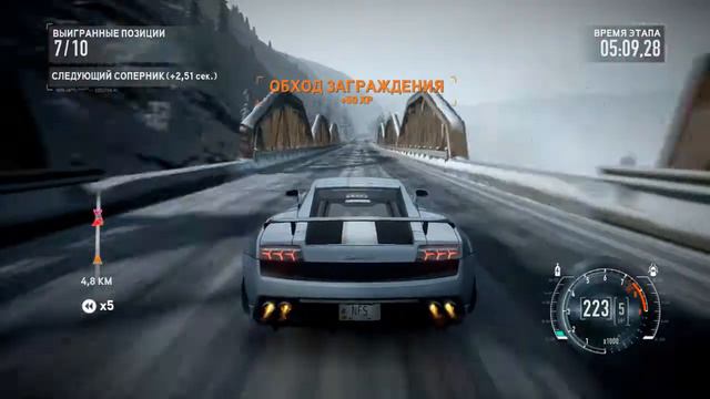 Игра NFS THE RUN LAMBORGHINI смотреть онлайн