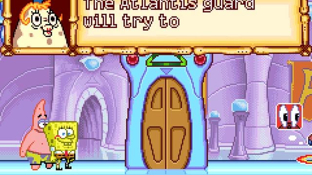SpongeBob's Atlantis SquarePantis (Game Boy Advance) полное прохождение смотреть онлайн