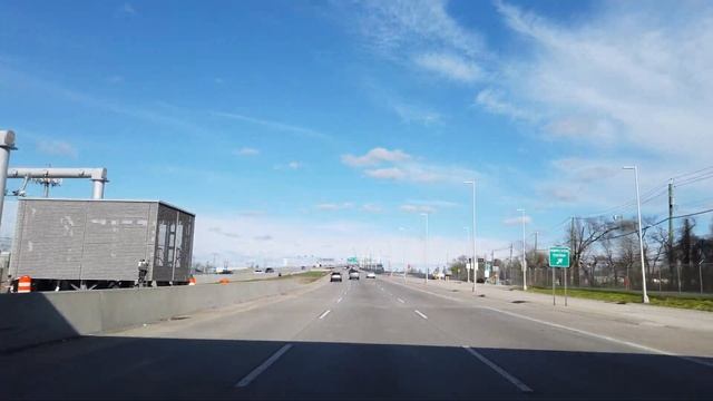 Driving from Brooklyn to Newark Airport (EWR), across Staten Island on I-278 смотреть онлайн