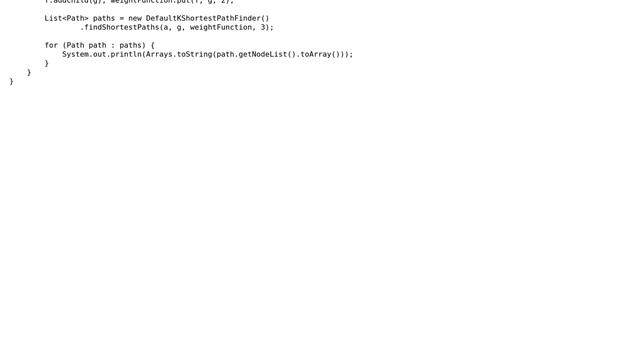 Code Review: k-shortest path algorithm in Java смотреть онлайн