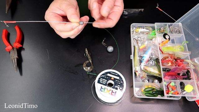 Скользящая оснастка на отводной поводок для ловли хищника ? Рыбацкая мастерская смотреть онлайн