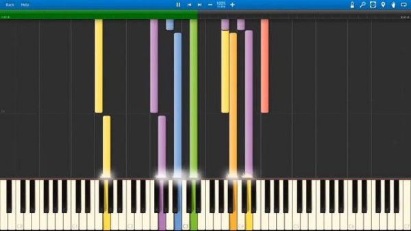 Nicholas Hooper: Dumbledore's Farewell | Midi Visualisation