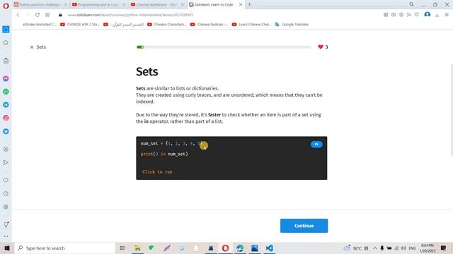 Sololearn Certificates | Python Intermediate #1 смотреть онлайн