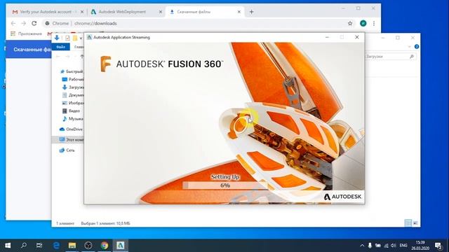 Fusion360 0. Регистрация в Autodesk и установка приложения для 3d моделирования. смотреть онлайн